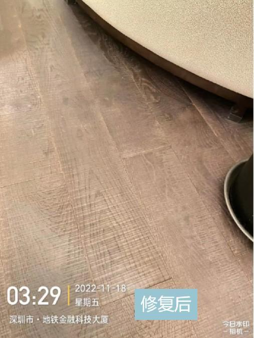 餐厅木地板翻新保养